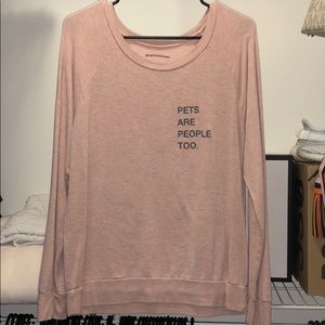 Good hYOUman long sleeve sweatshirt very soft